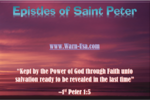 Peters Second Epistle to the Elect Pt2 "Warning"