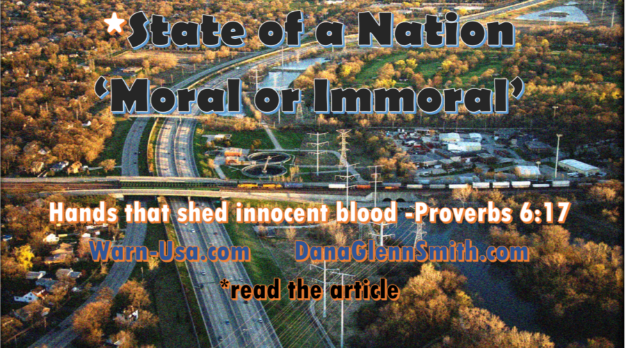 State of a Nation: Moral or Immoral