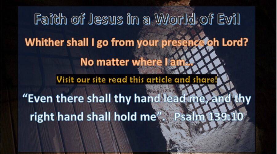 Faith of Jesus in a World of Evil article image