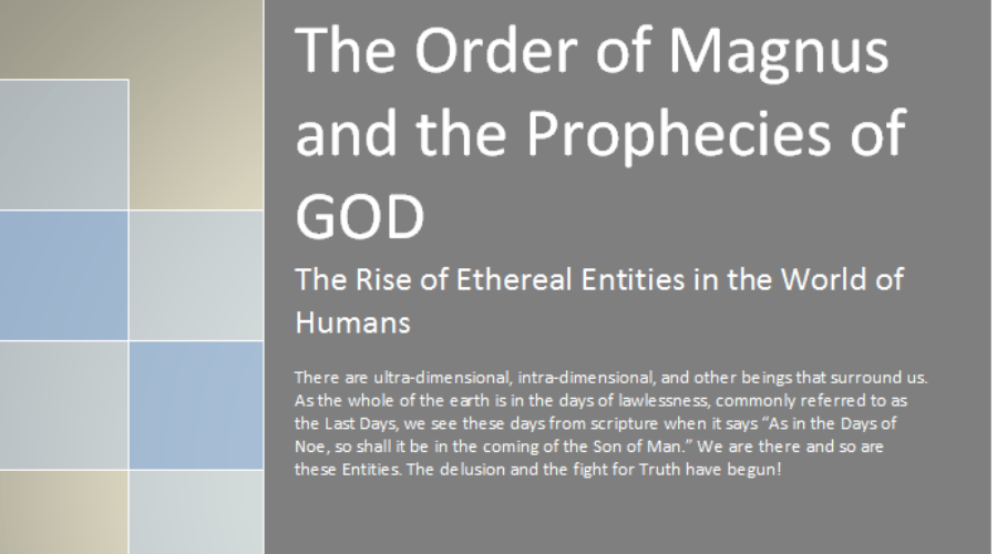 Terrifying Deception the Magnus Prophecies article image