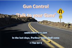 GUN CONTROL ‘TALK TO YOUR GUNS IMMEDIATELY’ article image