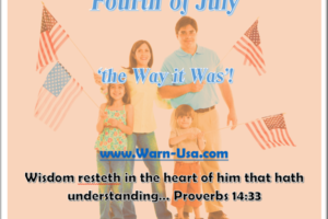 Fourth of July and the Way it Was article image
