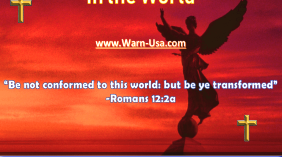 In Christ Jesus Non-conformity to the world article image