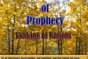 Season of Prophecy Shaking of Nations article image