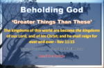 Beholding God -Greater Things than These article image