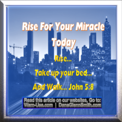 Jesus said “rise, take up thy bed, and walk! article image