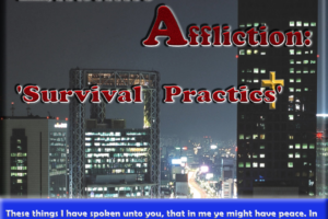 Endtime Affliction Survival Practics Be Ye Wise Pt13 on Warn Radio article series