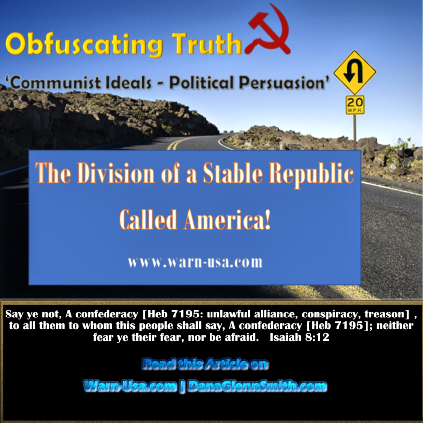 Bringing America Down by Obfuscation of the Truth article image