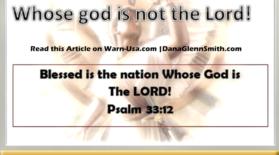 Reprobate: The Nation whose god is not the Lord Article image