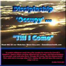 Discipleship Occupy till I Come the Cost Pt1 Article image